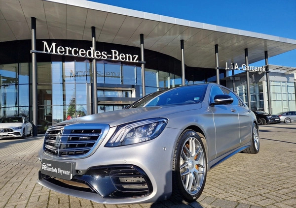 Mercedes-Benz Klasa S cena 379900 przebieg: 89930, rok produkcji 2018 z Skierniewice małe 781